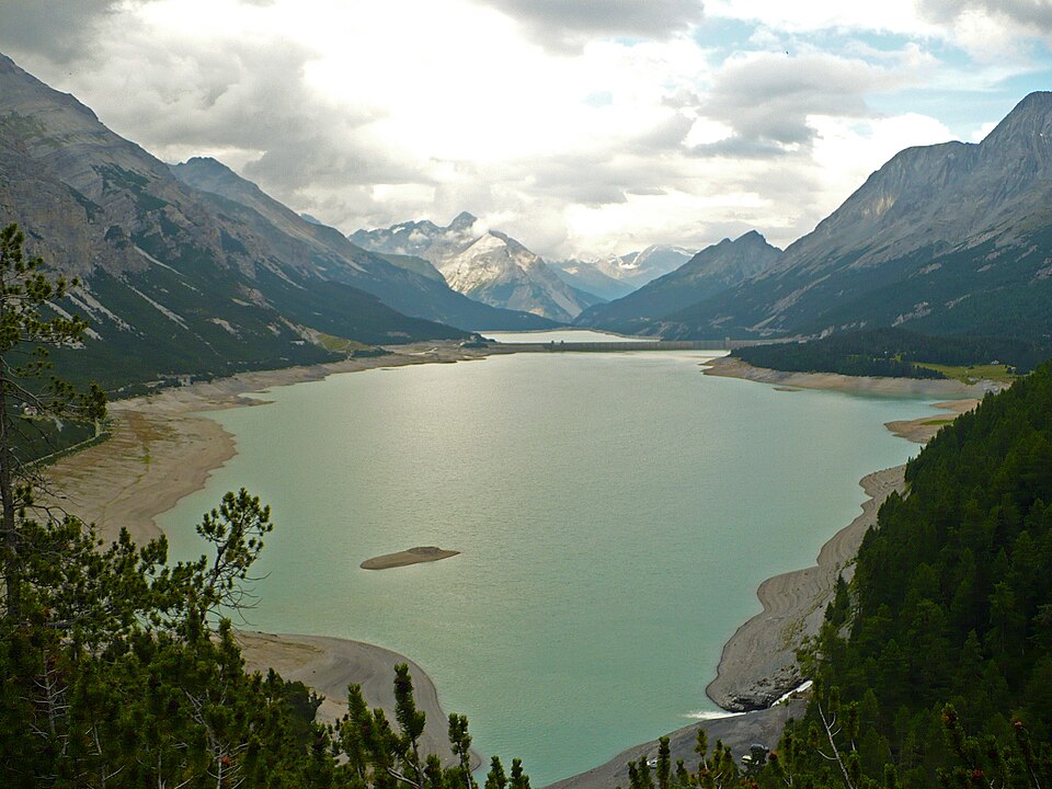 The Lakes of Cancano, car-free road