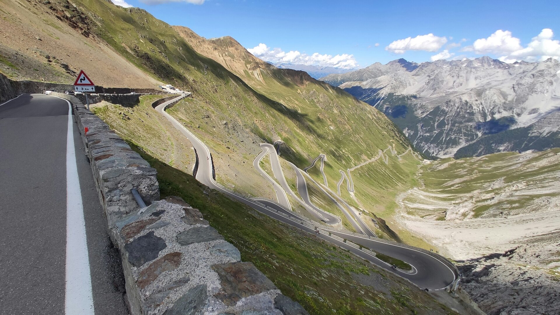 The Bormio side of the Stelvio